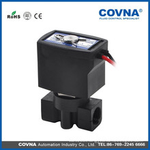 G1/4" direct acting solenoid valve NC 10 bar plastic valve